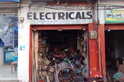 Gautam Electricals is a trusted Motor Repair Shop in Udhampur, located opposite Reliance Trends Showroom, offering quick and reliable motor repair services.