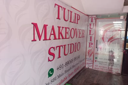 Tulip Makeover Studio is a top Ladies Salon in Udhampur. Best and trusted Beauty salon and beauty Parlour in Udhampur for women.
